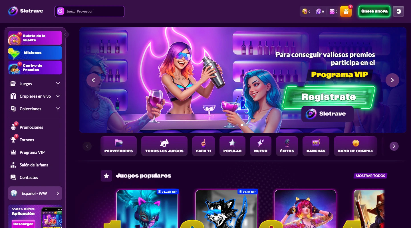 Slotrave Casino En Línea