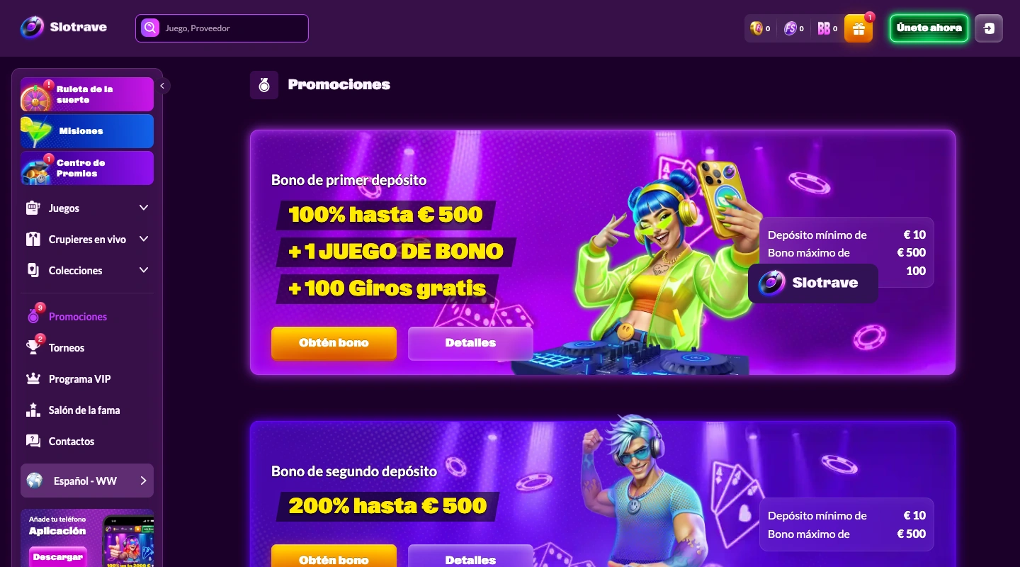 Slotrave Сasino Seguro